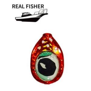 リアルフィッシャー 烏賊ダマ 200g 3 アカキングロー 503444 必ず商品情報はご確認お願い...