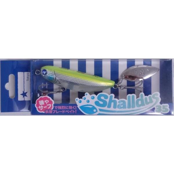 ブルーブルー シャルダス35 25 ダブルチャートシルバー  517485 メール便可