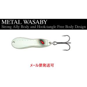 ノリーズ メタルワサビー 18g BR-15 スポッテッドシルバー 042547