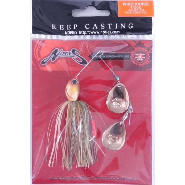 ノリーズ ウインドレンジ 1/2oz 748 ライブゴールドアユ(G/G) 093624