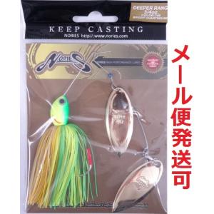 ノリーズ ディーパーレンジ 3/4oz 746 ブライトチャート(G/G)