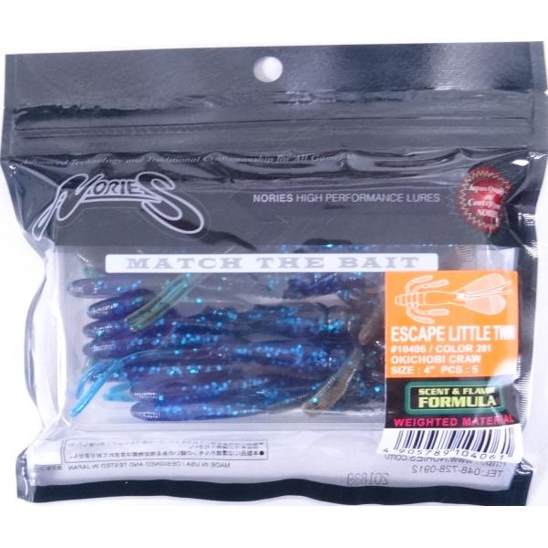 ノリーズ エスケープ リトルツイン 281 オキチョビクロー 104061