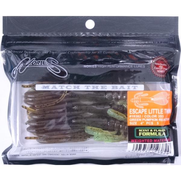 ノリーズ エスケープ リトルツイン 353 グリーンパンプキンリアクション 193829