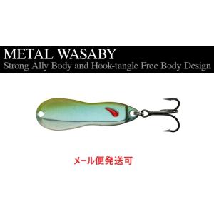 ノリーズ メタルワサビー 18g BR-440 スモークフラッシュシャッド 198053