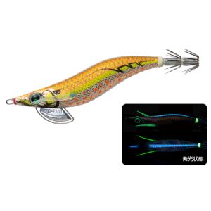 YO-ZURI YO-ZURI アオリQ RS 4号 GEBO ゴールドエビブラウンオレンジ