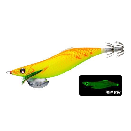 デュエル ヨーヅリ アオリーQ LC ロングキャスト 3.0号 4.LC 夜光チャート 536079...