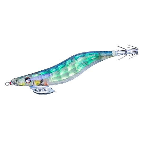 デュエル LQ レンズエギ 透明布巻 3.0号 3.GOIW ゴーストオーロライワシ 543213 ...