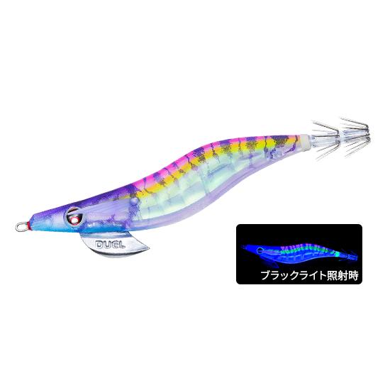 デュエル LQ レンズエギ 透明布巻 2.5号 24.KVVP 日中ピンク 556862 LENS-...