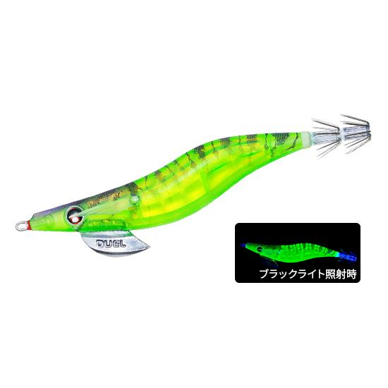 デュエル LQ レンズエギ 透明布巻 2.5号 25.NLM にごりライム 556879 LENS-...