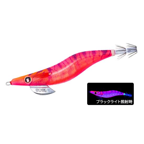 デュエル LQ レンズエギ 透明布巻 2.5号 26.NRDR どんよりレッド 556886 LEN...