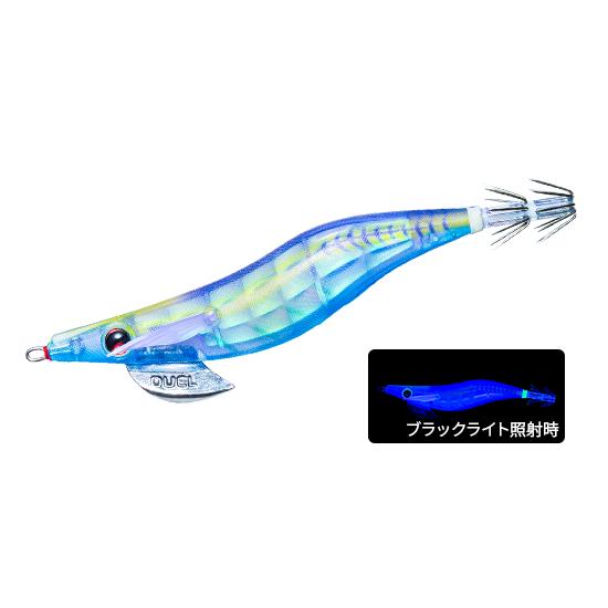 デュエル LQ レンズエギ 透明布巻 3.0号 23.KVSB すみ潮ブルー 556916 LENS...