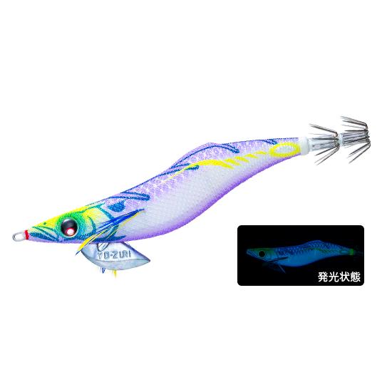 デュエル ヨーヅリ アオリーQ フィンエース 3.5号 28.SBTP お月見パープル 560661...