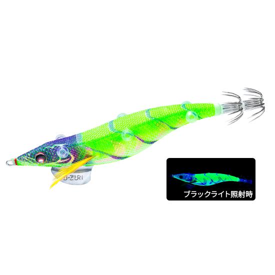 ヨーヅリ スシQ エサ巻エギ 中層用 3.5号 23.NLM にごりライム 565093 在庫限り