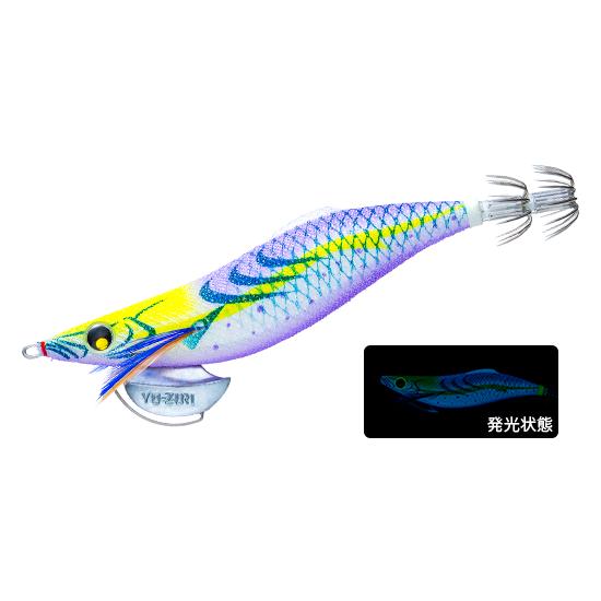 デュエル ヨーヅリ アオリーQ LC ロングキャスト スロー 3.0号 18.SBTP お月見パープ...