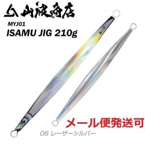 山波商店 イサムジグ 210g 06 レーザーシルバー 380171