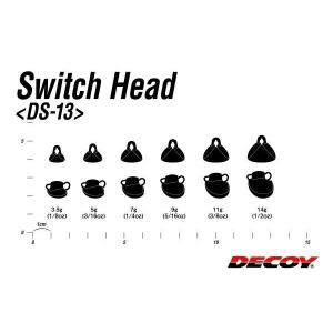 デコイ スイッチヘッド DS-13 3.5g ...の詳細画像2