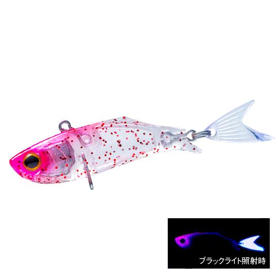 デュエル ハードコア LG バイブ 40mm 6.KPRG ケイピンクレッドグリッター 532595...