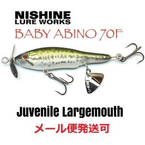 ニシネ ルアー ワークス ベビー アビノー 70F 01 Juvenile Largemouth 1...