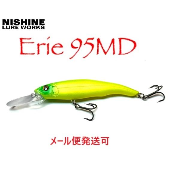 ニシネ ルアー ワークス エリー 95MD ハイビズチャートリュース 102662