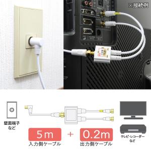 2K4K8K対応 アンテナ分波器 (BS/CS...の詳細画像1