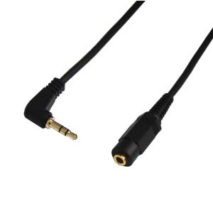 富士パーツ商会 F-FACTORY 3.5mm L型 4極 ステレオミニ延長
