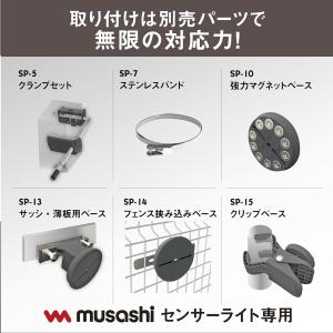 [RITEX/ムサシ]12.5W×2灯 スライ...の詳細画像4