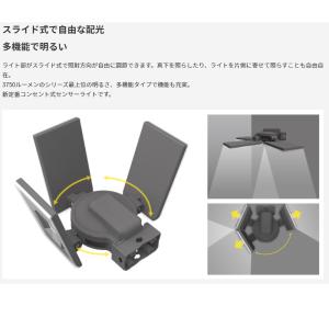 [RITEX/ムサシ]12.5W×3灯 スライ...の詳細画像2