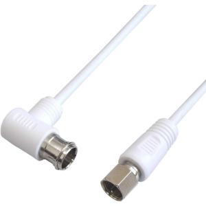 フジパーツ 極細アンテナケーブル 20.0m スリムタイプ S2.5C-FB L-S型 ホワイト VM-4030　爆買