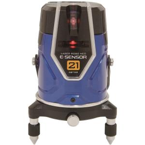 シンワ測定 レーザー墨出し器 レーザーロボ LASER ROBO Neo E Sensor 21 縦 横 地墨 71502  期間限定プレゼントキャンペーン実施中｜f-folio