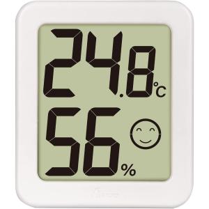 シンワ測定 デジタル温湿度計 環境チェッカー ミニ ホワイト ブラック ミント  73244   73245   73246｜f-folio
