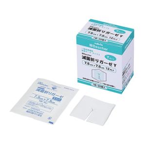 即納 ベスケア 滅菌折り ガーゼ Yカット 1枚×30袋入 12折タイプ Yカットされたガーゼ 75mm×75mm 4589638167997 アズワン株式会社｜f-folio