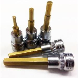 はづき HAZET ハゼット 3/8SQ HEXショートソケットセット5PCセット（8801K