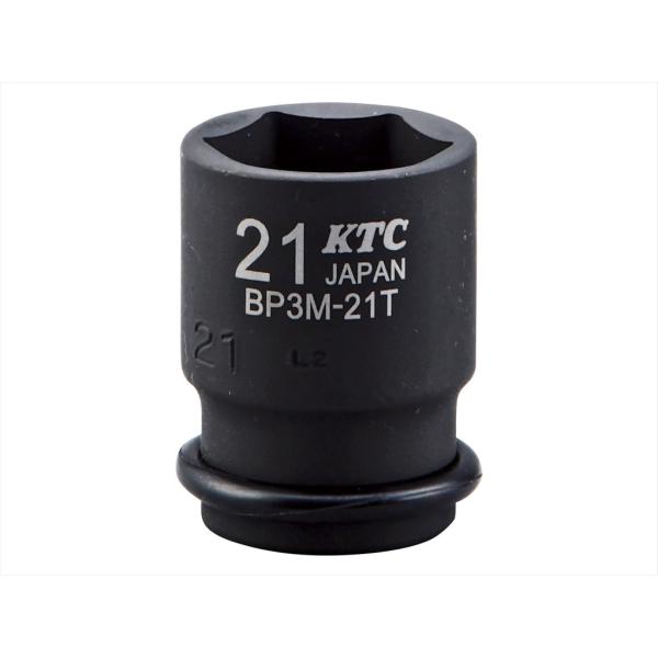 KTC　9.5sq.インパクトレンチ用ソケット（セミディープ薄肉）２２ｍｍ