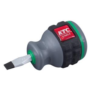 KTC　樹脂柄スタッビドライバ　マイナス（D1MS-6）