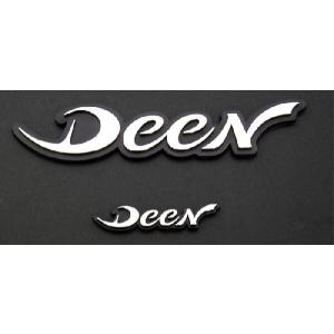 DEEN　シルバーエンブレム 30x142mm（DNEM-142）｜f-gear