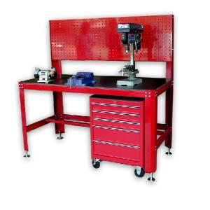 ワークベンチ＆コンパクトキャビネットセット（DNX2205AW）