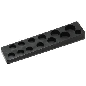 3/8sq マグネットソケットトレー ブラック