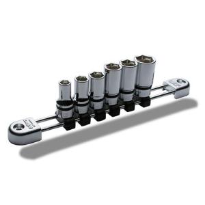 Snap-on スナップオン 3/8SQセミディープソケット（12角）7mm（FMS7