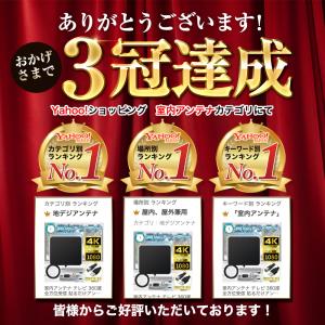 室内アンテナ テレビ 360度全方位受信 貼る...の詳細画像2