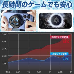 スマホクーラー 冷却ファン 磁気式 3秒急速冷...の詳細画像1