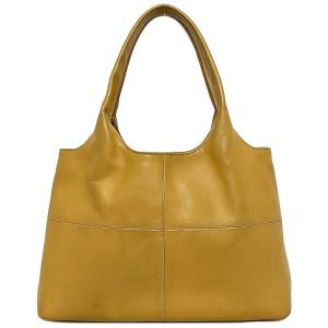 HIROFU（ヒロフ） ハンドバッグ DUO M デュオ 牛革 ソフトバケッタ H