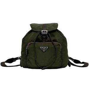 PRADA プラダ 三角ロゴプレート リュック バックパック ミントグリーン