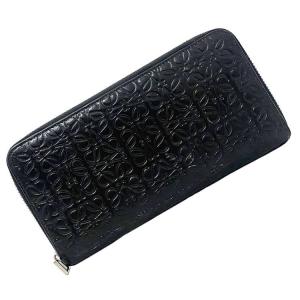 GUCCI ラウンドファスナー長財布 GUCCI グッチ ラウンドファスナー 長財布 ブラック シルバー GG
