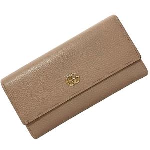 GUCCI グッチ ラウンドファスナー 長財布 ピンク ゴールド