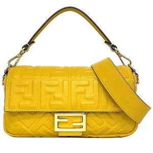 FENDI フェンディ ショルダーバッグ f-22868 ブラック ネオングリーン