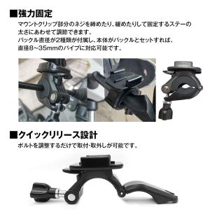 クリップマウント バイク 自転車 電動キックボ...の詳細画像3