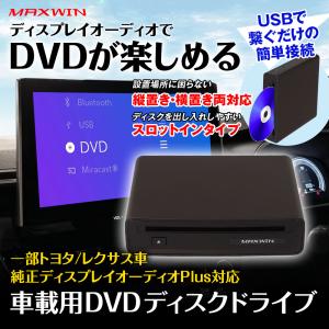 DVDプレーヤー 車載用 DVDディスクドライ...の詳細画像1