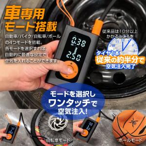 電動空気入れ タイヤ空気入れ 電動エアコンプレ...の詳細画像3