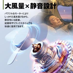 車 扇風機 サーキュレーター USB電源 吸盤...の詳細画像4