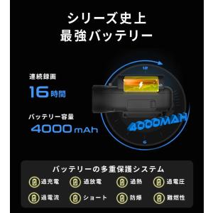 ドライブレコーダー バイク バッテリー 最大7...の詳細画像5